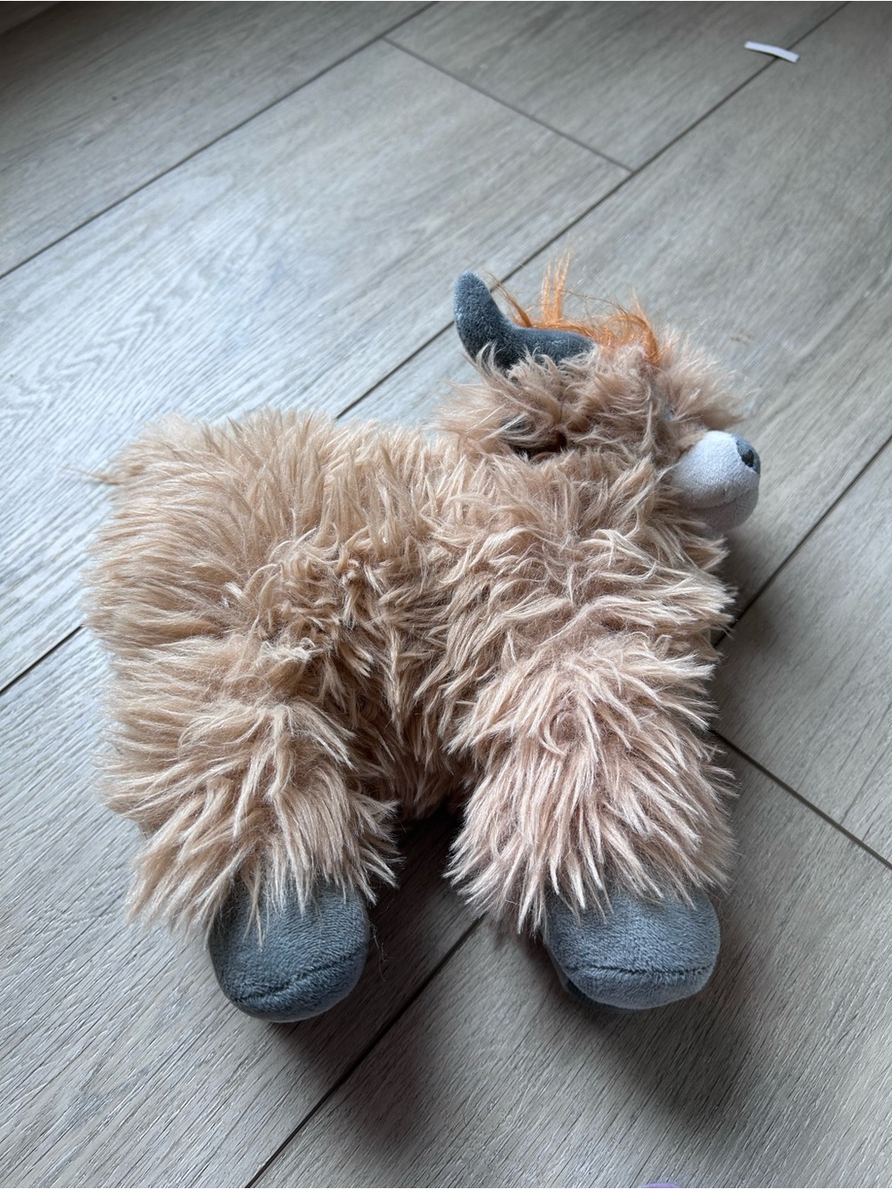 NWT Specialty Toys Direct Skye Highland Cow Plush Stuffed Animal Brown Fluffy